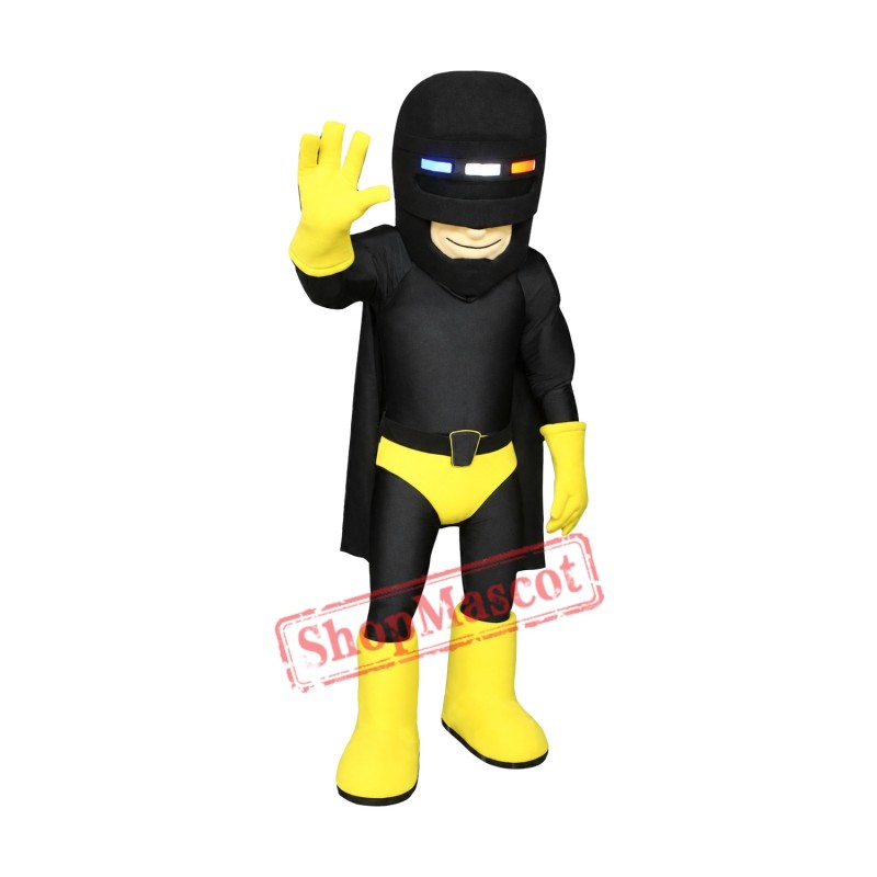 Super Hero Police Mascot Costume