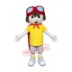 Cute Super Boy Mascot Costume Cute Super Boy Mascot Costume