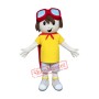 Cute Super Boy Mascot Costume