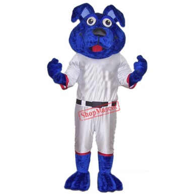 Blue Lightweight Dog Mascot Costume