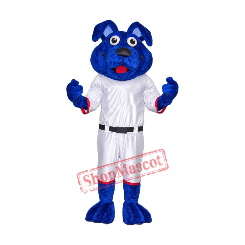 Blue Lightweight Dog Mascot Costume