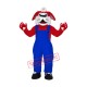 Red Cross Dog Mascot Costume Red Cross Dog Mascot Costume