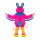 Pink Parrot Mascot Costume