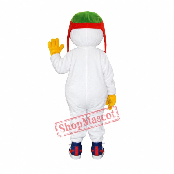 Pilots Seagull Mascot Costume Pilots Seagull Mascot Costume