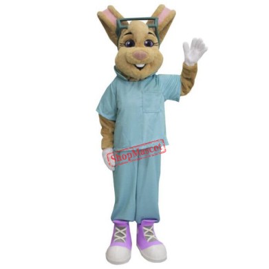 Doctor Bunny Mascot Costume