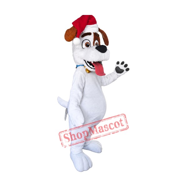 Christmas Puppy Dog Mascot Costume Christmas Puppy Dog Mascot Costume