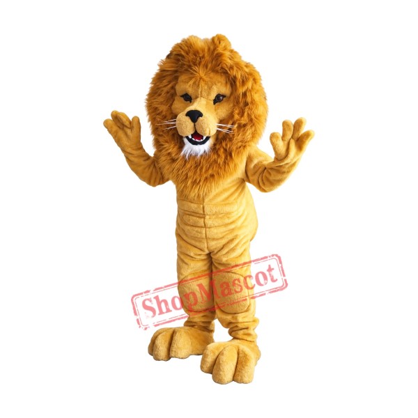 Power Muscular Lightweight Lion Mascot Costume Power Muscular Lightweight Lion Mascot Costume