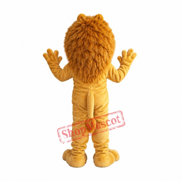 Power Muscular Lightweight Lion Mascot Costume Power Muscular Lightweight Lion Mascot Costume