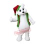 Christmas Bear Mascot Costume Free Shipping