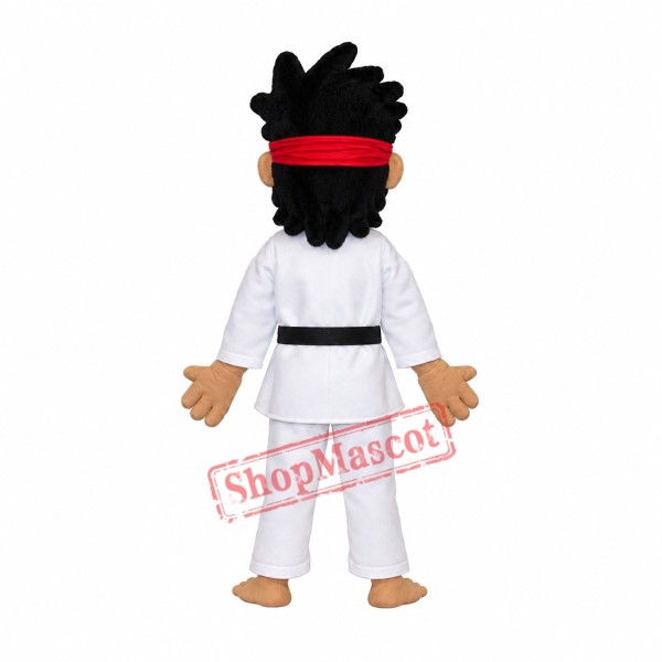 karate Kid Mascot Costume karate Kid Mascot Costume