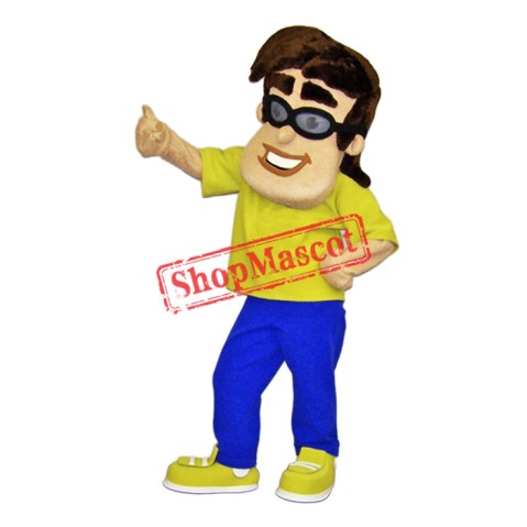 Recycle Boy Mascot Costume