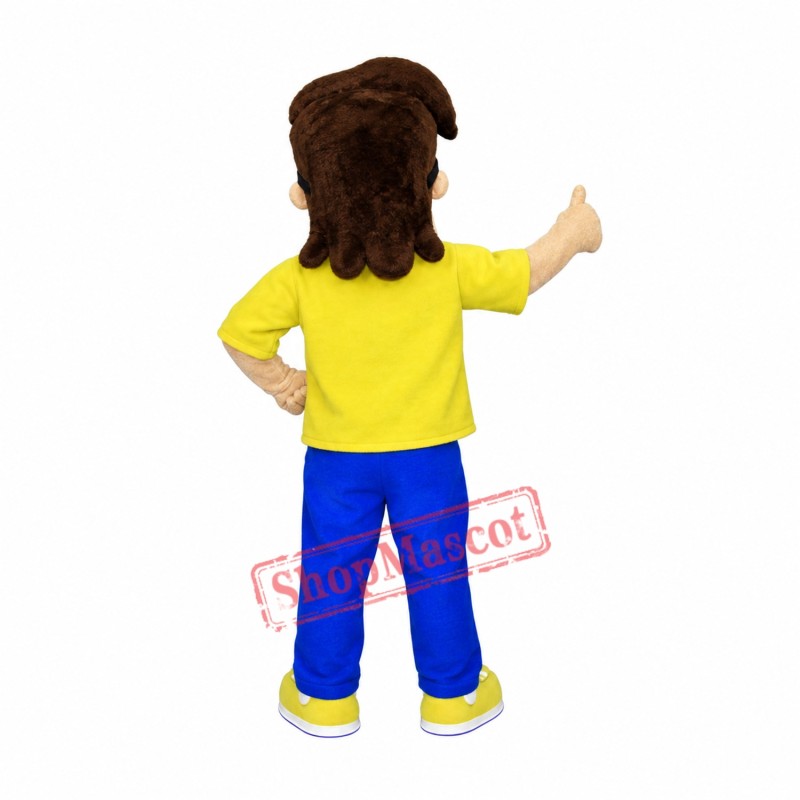 Recycle Boy Mascot Costume Recycle Boy Mascot Costume