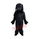 All Black Dog Mascot Costume All Black Dog Mascot Costume