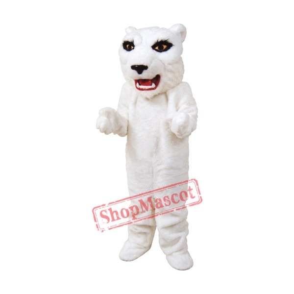 White Lightweight Tiger Mascot Costume White Lightweight Tiger Mascot Costume