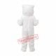 White Lightweight Tiger Mascot Costume