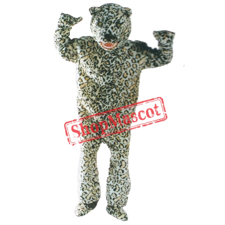 Fierce Leopard Mascot Costume
