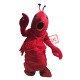 Red Lightweight Lobster Mascot Costume