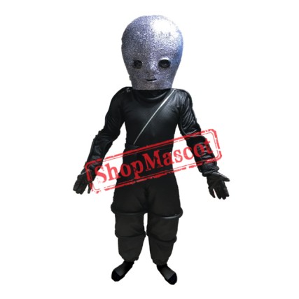 Alien Warrior Mascot Costume