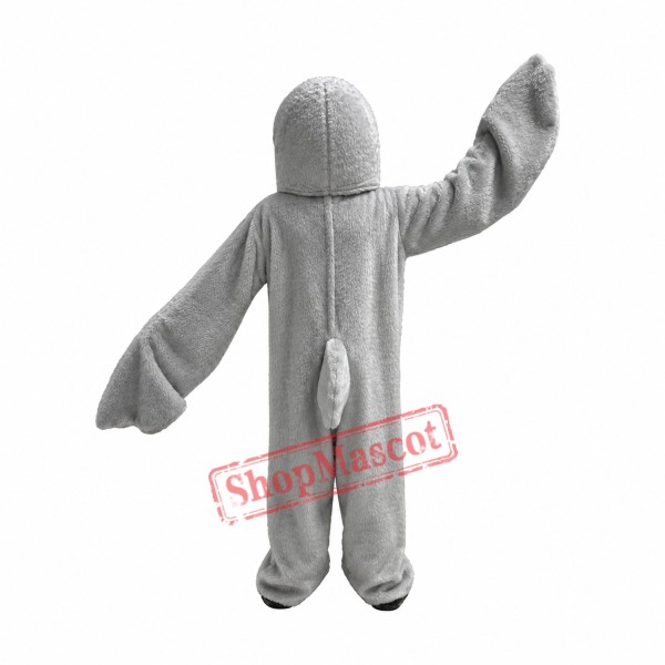 High Quality Furry Dolphin Mascot Costume