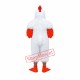 White Lightweight Chicken Mascot Costume 