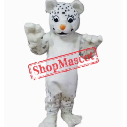 Snow Leopard Mascot Costume