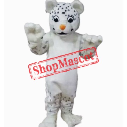 Snow Leopard Mascot Costume