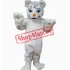 Snow Leopard Mascot Costume