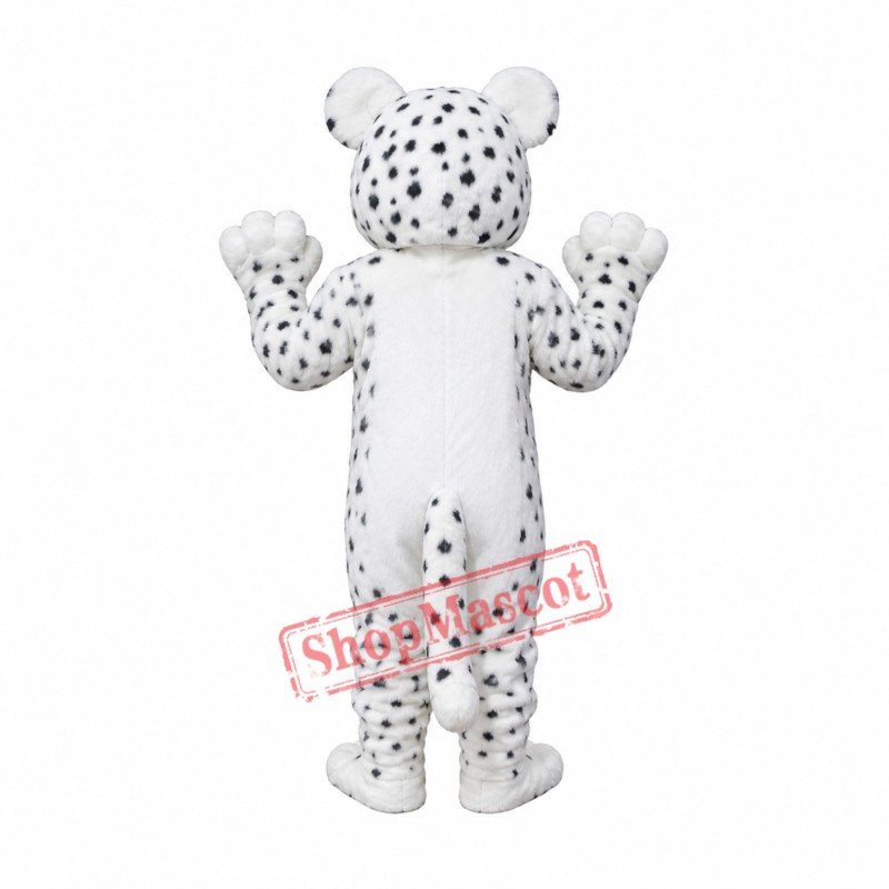 Snow Leopard Mascot Costume