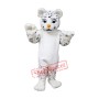 Snow Leopard Mascot Costume