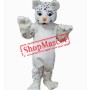Snow Leopard Mascot Costume