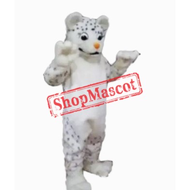 Snow Leopard Mascot Costume