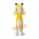 Yellow Husky Mascot Costume Yellow Husky Mascot Costume