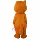 Cute Orange Fox Mascot Costume