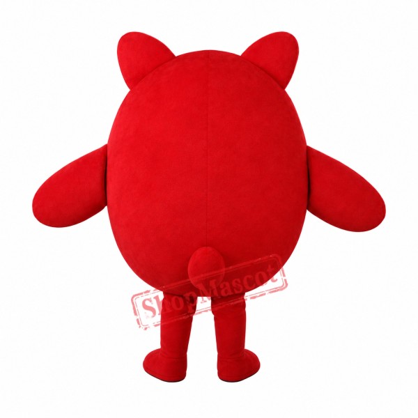 Red Mouse Mascot Costume Red Mouse Mascot Costume