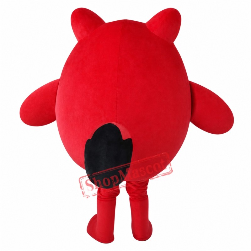 Red Mouse Mascot Costume Red Mouse Mascot Costume
