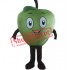 Cyan Apple Mascot Costume