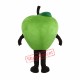 Cyan Apple Mascot Costume Cyan Apple Mascot Costume