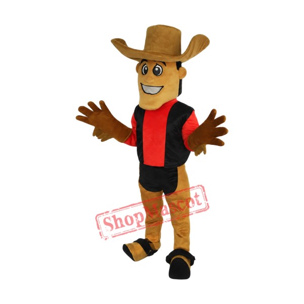 Lovely Cowboy Mascot Costume