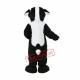 White & Black Dog Mascot Costume White & Black Dog Mascot Costume