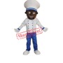 Chocolate Chef Uncle Mascot Costume