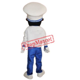 Chocolate Chef Uncle Mascot Costume