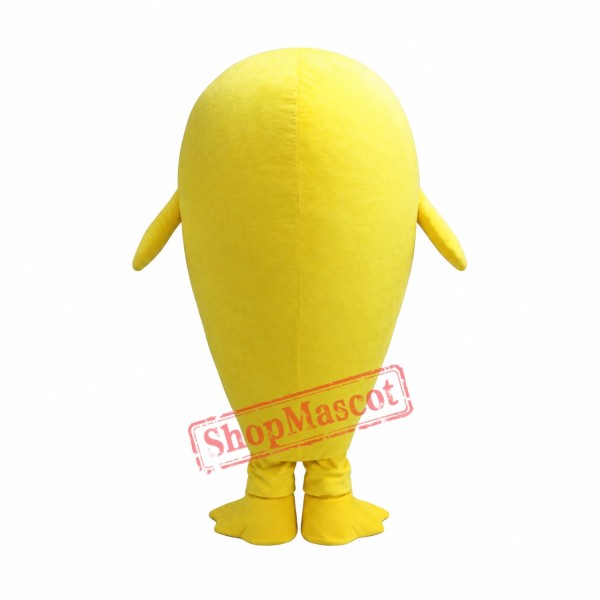 Yellow Seal Mascot Costume