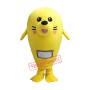 Yellow Seal Mascot Costume