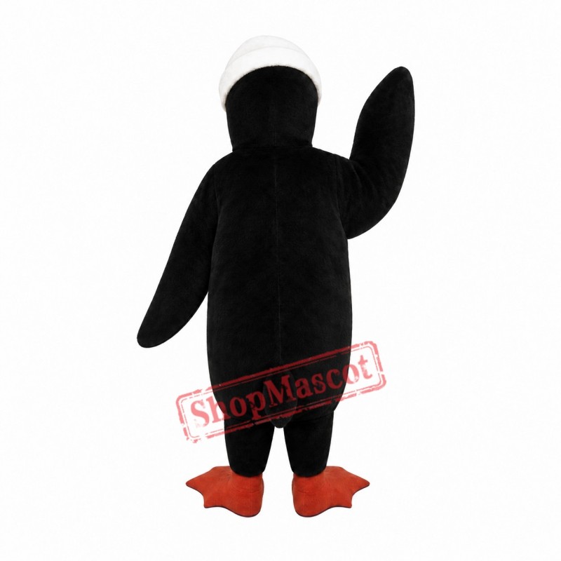 Santa Penguin Mascot Costume Santa Penguin Mascot Costume