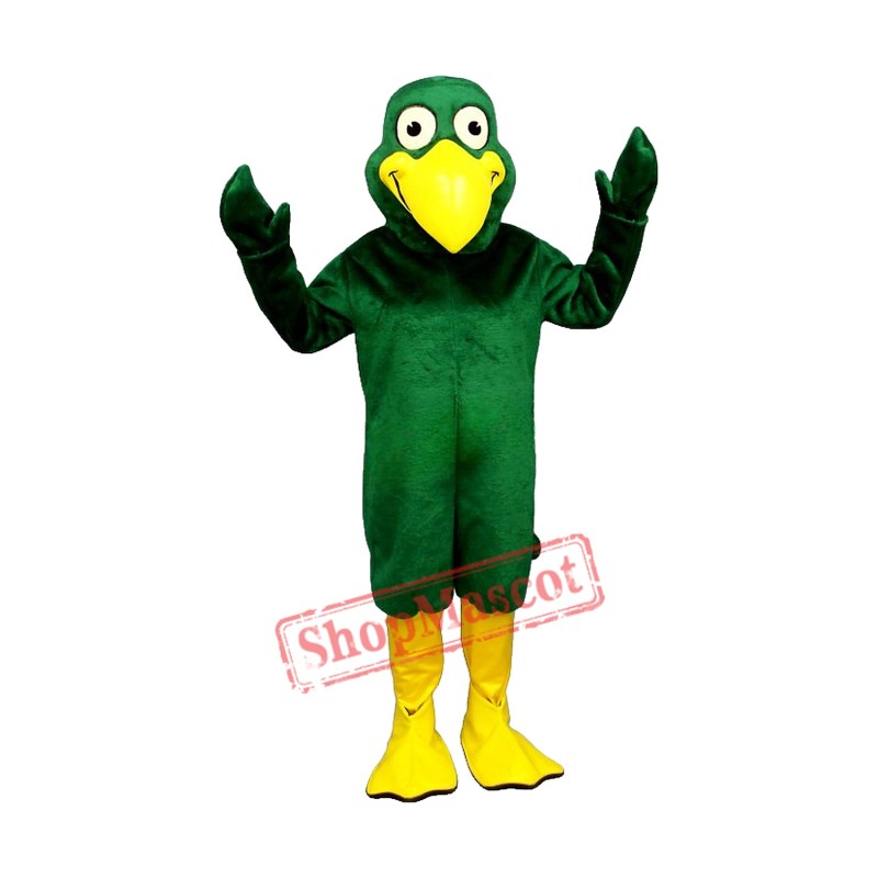Greenie Bird Mascot Costume Greenie Bird Mascot Costume