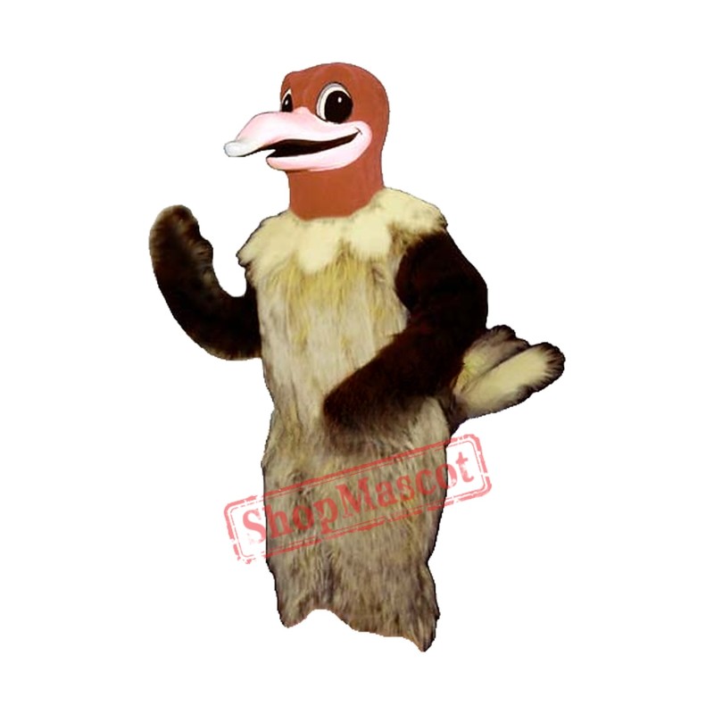 Billy Buzzard Mascot Costume Billy Buzzard Mascot Costume