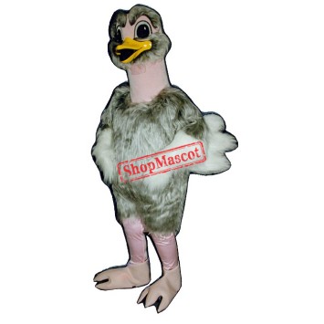 Realistic Ostrich Owl Mascot Costume