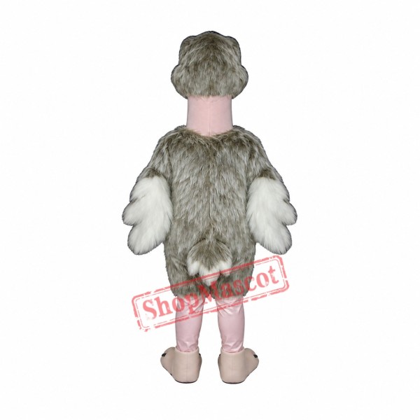 Realistic Ostrich Owl Mascot Costume Realistic Ostrich Owl Mascot Costume