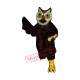 Black Owl Mascot Costume Black Owl Mascot Costume