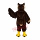 Black Owl Mascot Costume Black Owl Mascot Costume